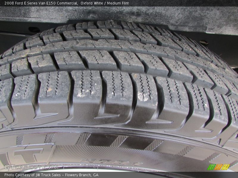 Oxford White / Medium Flint 2008 Ford E Series Van E150 Commercial