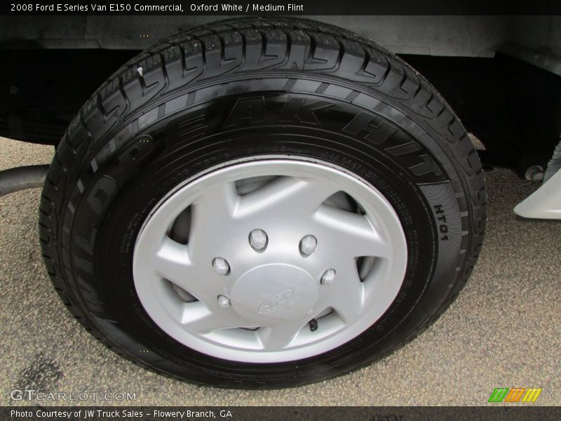 Oxford White / Medium Flint 2008 Ford E Series Van E150 Commercial