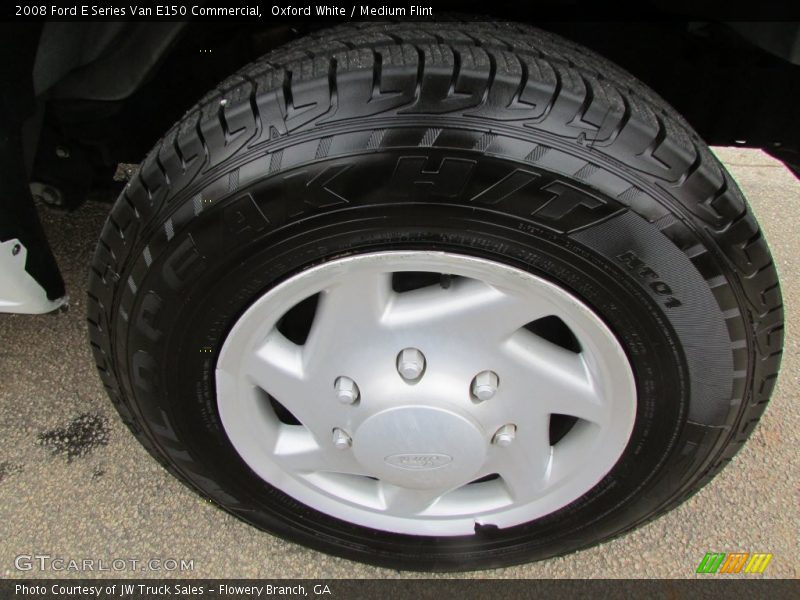 Oxford White / Medium Flint 2008 Ford E Series Van E150 Commercial