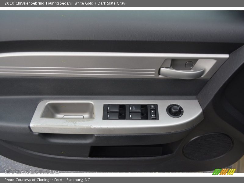 White Gold / Dark Slate Gray 2010 Chrysler Sebring Touring Sedan