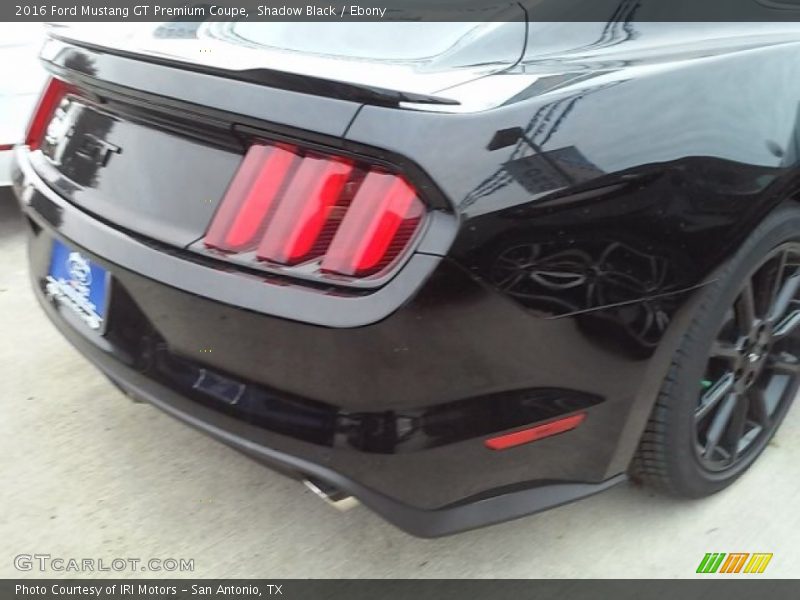 Shadow Black / Ebony 2016 Ford Mustang GT Premium Coupe