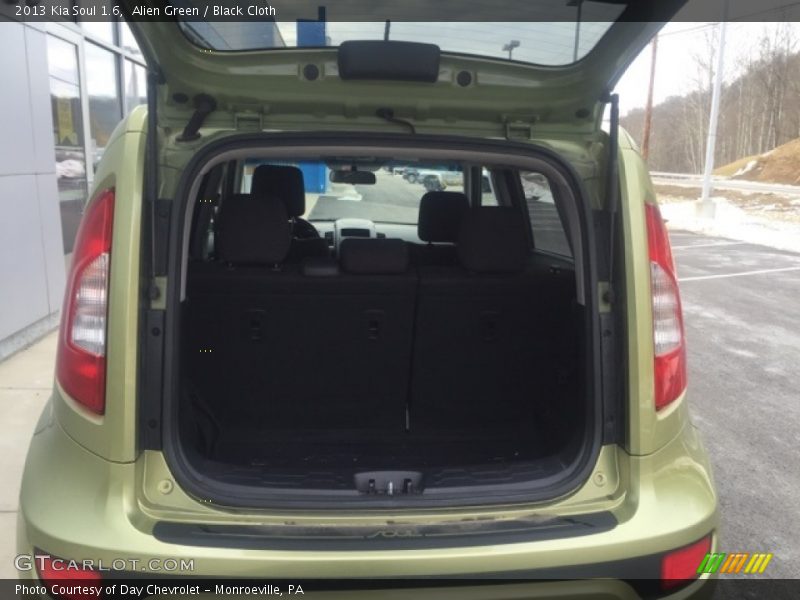 Alien Green / Black Cloth 2013 Kia Soul 1.6
