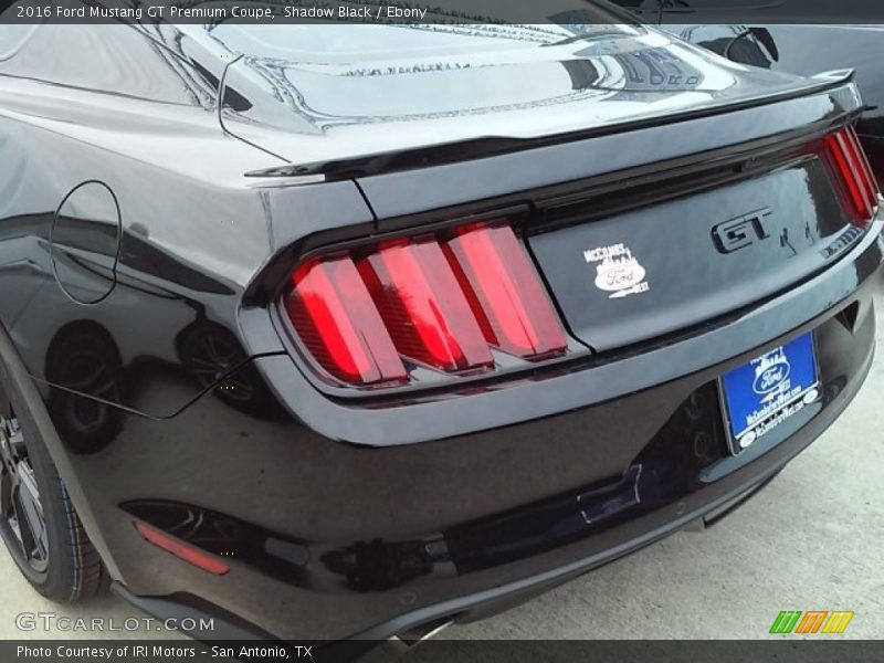 Shadow Black / Ebony 2016 Ford Mustang GT Premium Coupe