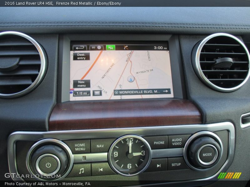 Firenze Red Metallic / Ebony/Ebony 2016 Land Rover LR4 HSE