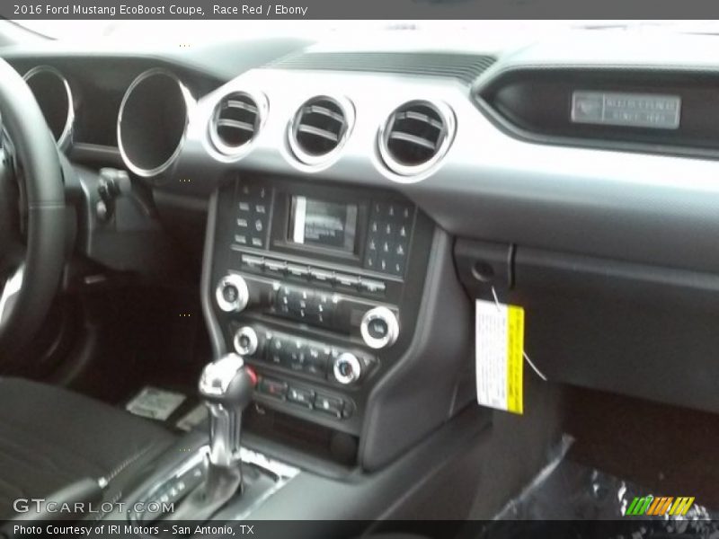 Race Red / Ebony 2016 Ford Mustang EcoBoost Coupe