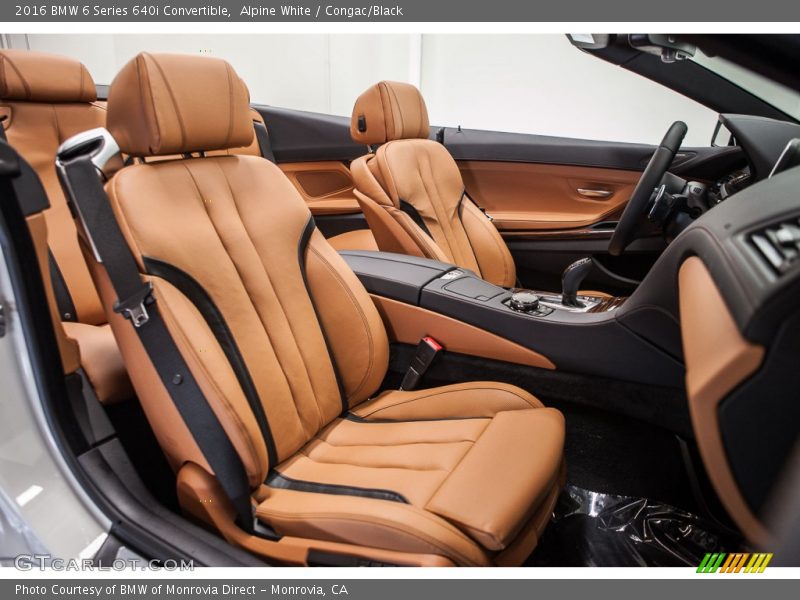 Front Seat of 2016 6 Series 640i Convertible
