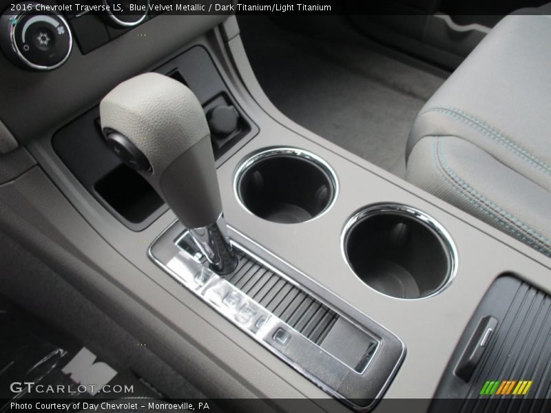 Blue Velvet Metallic / Dark Titanium/Light Titanium 2016 Chevrolet Traverse LS