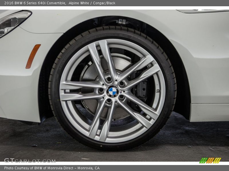 Alpine White / Congac/Black 2016 BMW 6 Series 640i Convertible