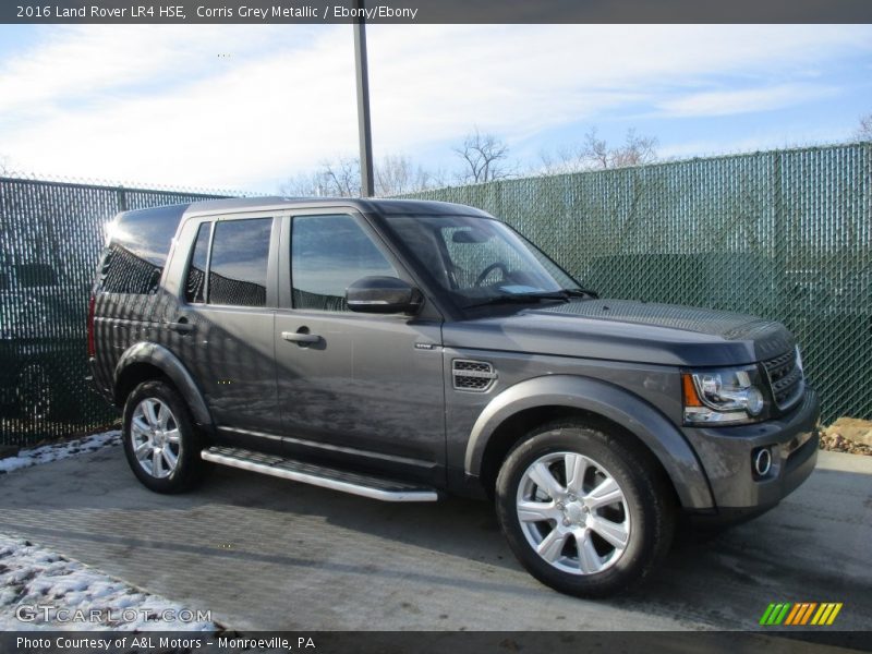 Corris Grey Metallic / Ebony/Ebony 2016 Land Rover LR4 HSE