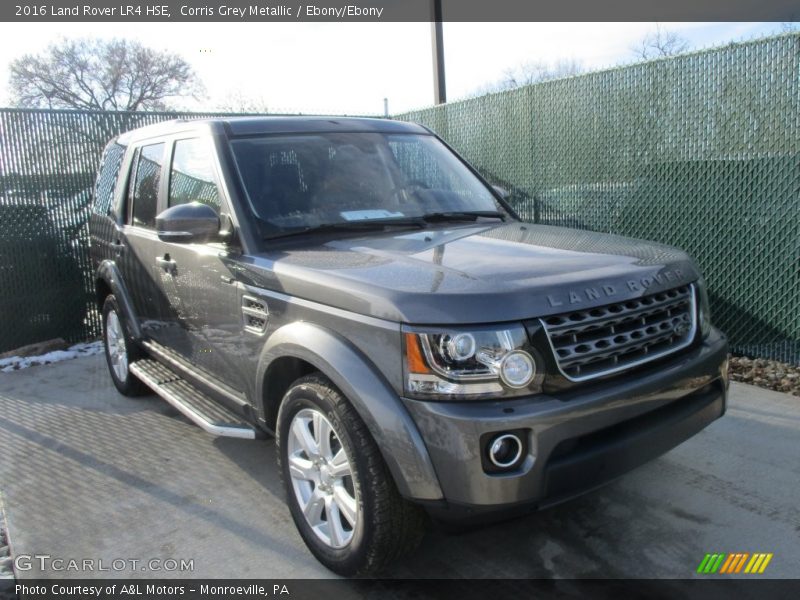 Corris Grey Metallic / Ebony/Ebony 2016 Land Rover LR4 HSE
