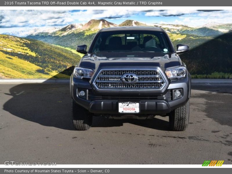 Magnetic Gray Metallic / TRD Graphite 2016 Toyota Tacoma TRD Off-Road Double Cab 4x4