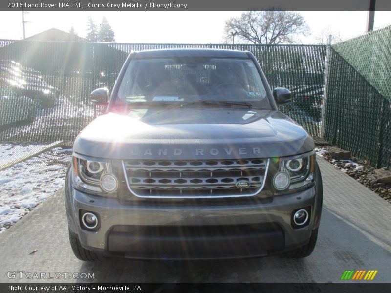 Corris Grey Metallic / Ebony/Ebony 2016 Land Rover LR4 HSE