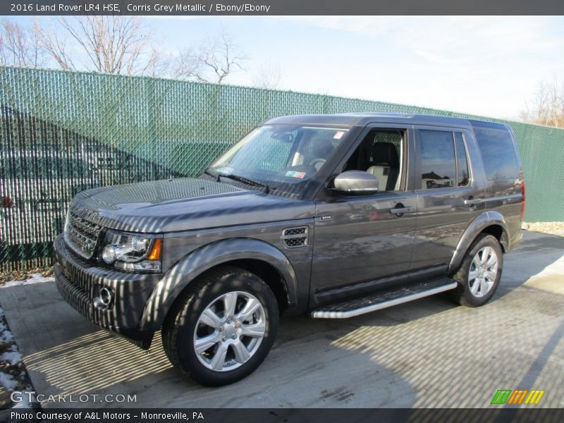 Corris Grey Metallic / Ebony/Ebony 2016 Land Rover LR4 HSE
