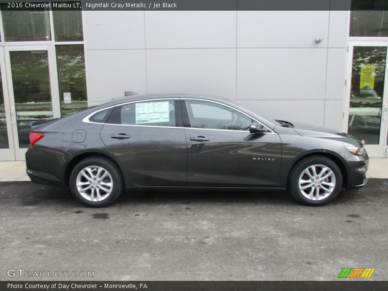 Nightfall Gray Metallic / Jet Black 2016 Chevrolet Malibu LT