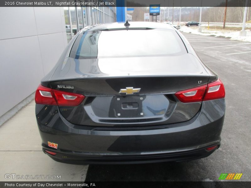 Nightfall Gray Metallic / Jet Black 2016 Chevrolet Malibu LT