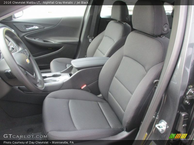 Nightfall Gray Metallic / Jet Black 2016 Chevrolet Malibu LT