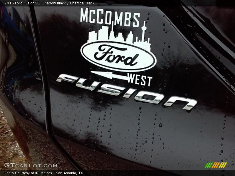 Shadow Black / Charcoal Black 2016 Ford Fusion SE