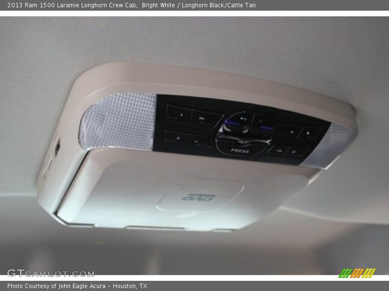 Bright White / Longhorn Black/Cattle Tan 2013 Ram 1500 Laramie Longhorn Crew Cab