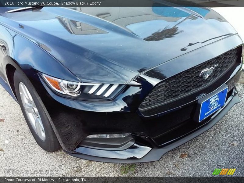 Shadow Black / Ebony 2016 Ford Mustang V6 Coupe