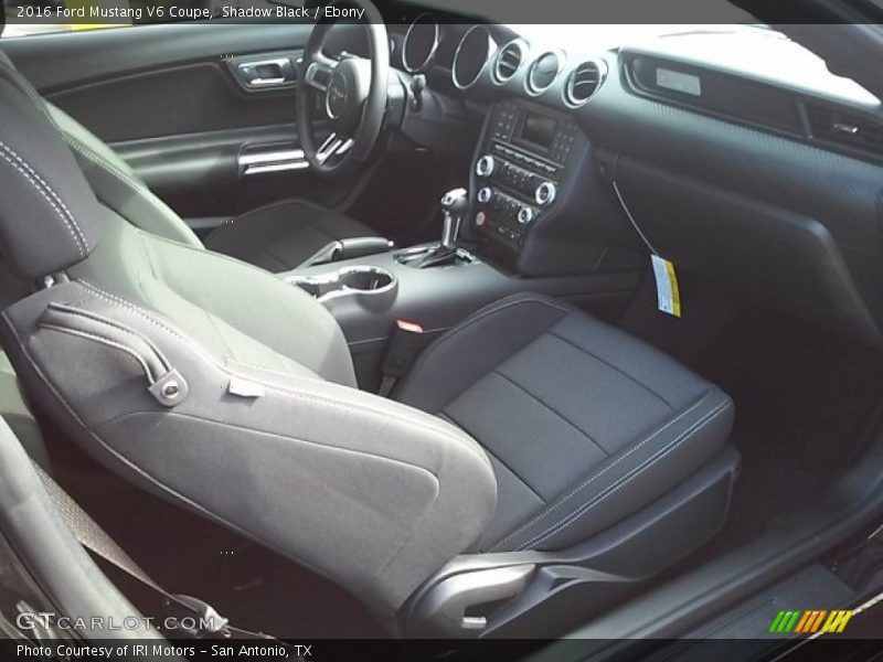 Shadow Black / Ebony 2016 Ford Mustang V6 Coupe