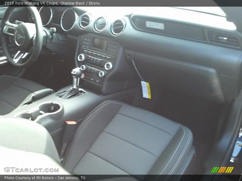 Shadow Black / Ebony 2016 Ford Mustang V6 Coupe