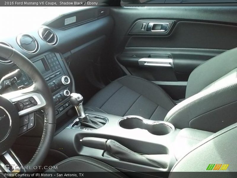 Shadow Black / Ebony 2016 Ford Mustang V6 Coupe
