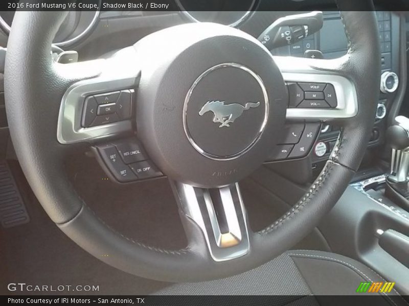 Shadow Black / Ebony 2016 Ford Mustang V6 Coupe