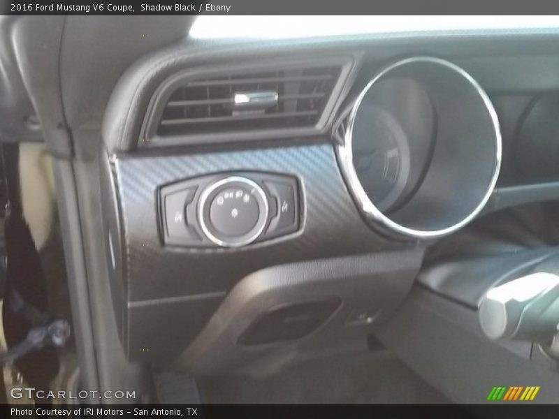 Shadow Black / Ebony 2016 Ford Mustang V6 Coupe