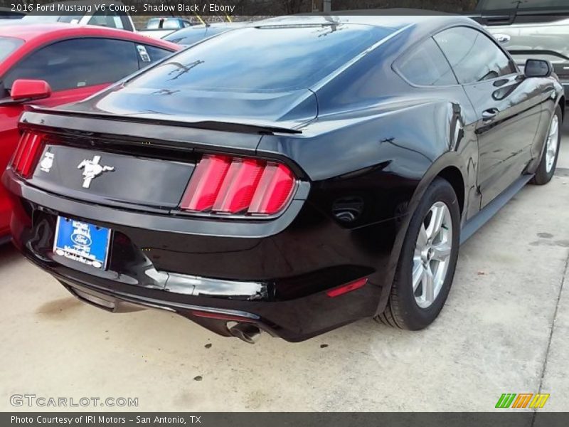 Shadow Black / Ebony 2016 Ford Mustang V6 Coupe