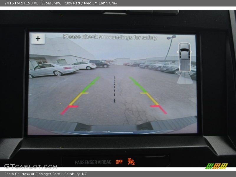 Ruby Red / Medium Earth Gray 2016 Ford F150 XLT SuperCrew