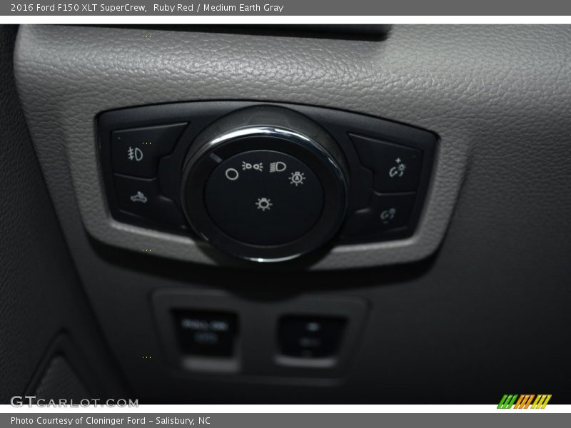 Ruby Red / Medium Earth Gray 2016 Ford F150 XLT SuperCrew