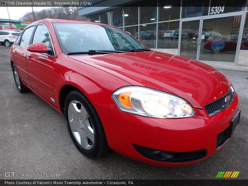 Precision Red / Gray 2008 Chevrolet Impala SS