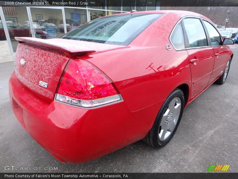 Precision Red / Gray 2008 Chevrolet Impala SS