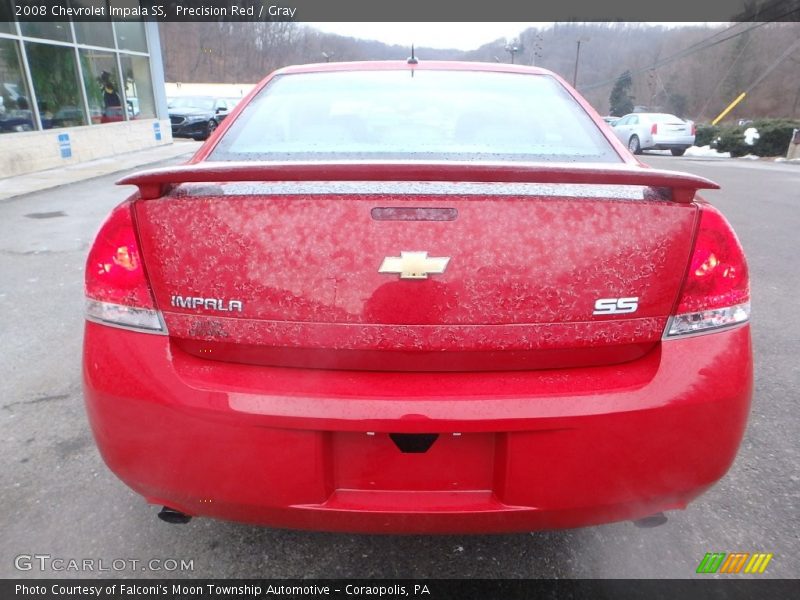 Precision Red / Gray 2008 Chevrolet Impala SS