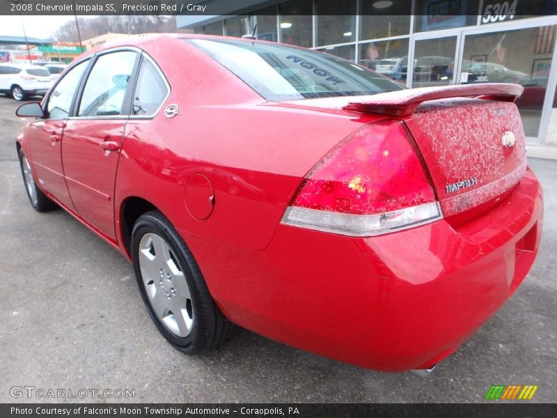 Precision Red / Gray 2008 Chevrolet Impala SS