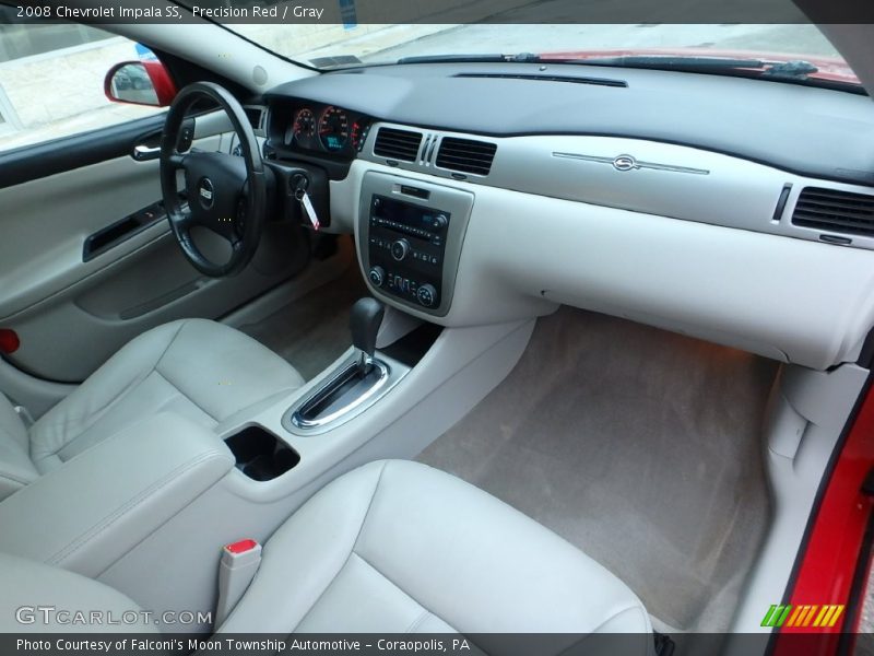 Precision Red / Gray 2008 Chevrolet Impala SS