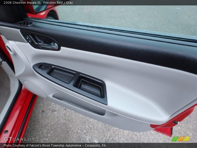 Precision Red / Gray 2008 Chevrolet Impala SS
