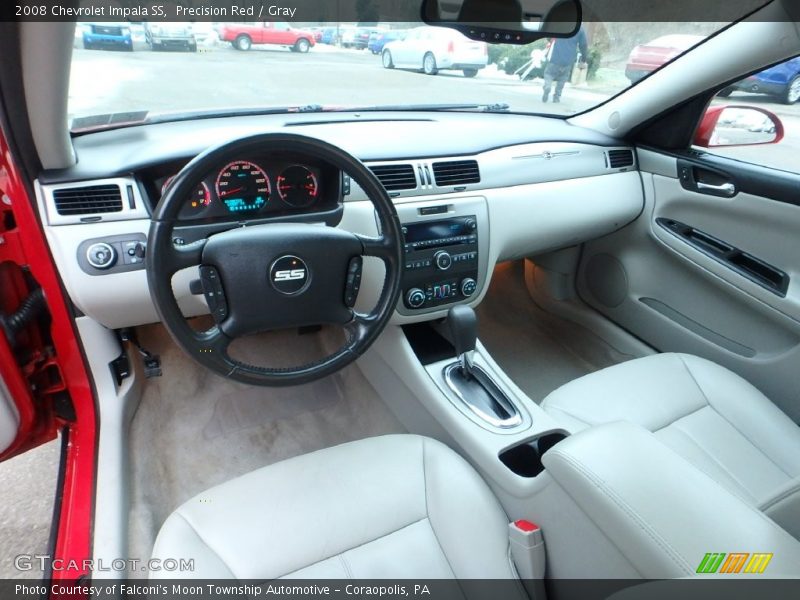 Precision Red / Gray 2008 Chevrolet Impala SS