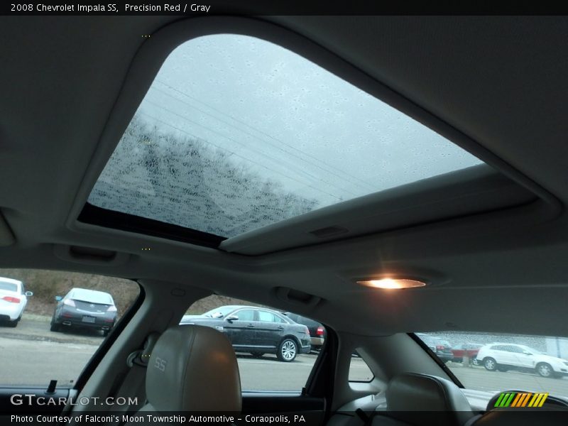 Precision Red / Gray 2008 Chevrolet Impala SS