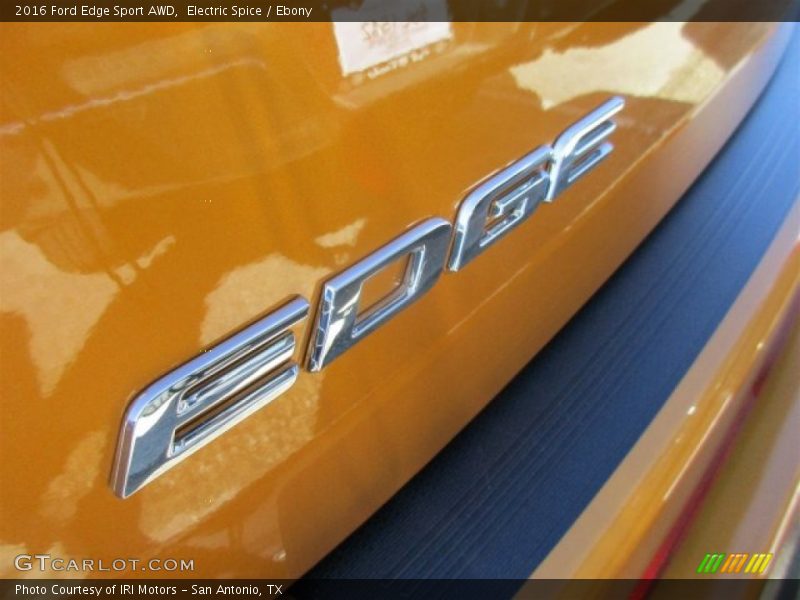 Electric Spice / Ebony 2016 Ford Edge Sport AWD