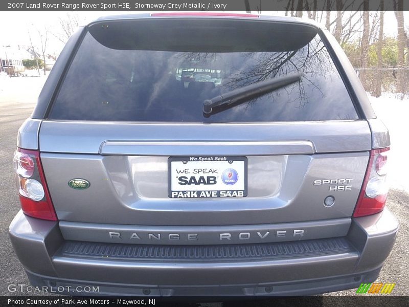 Stornoway Grey Metallic / Ivory 2007 Land Rover Range Rover Sport HSE