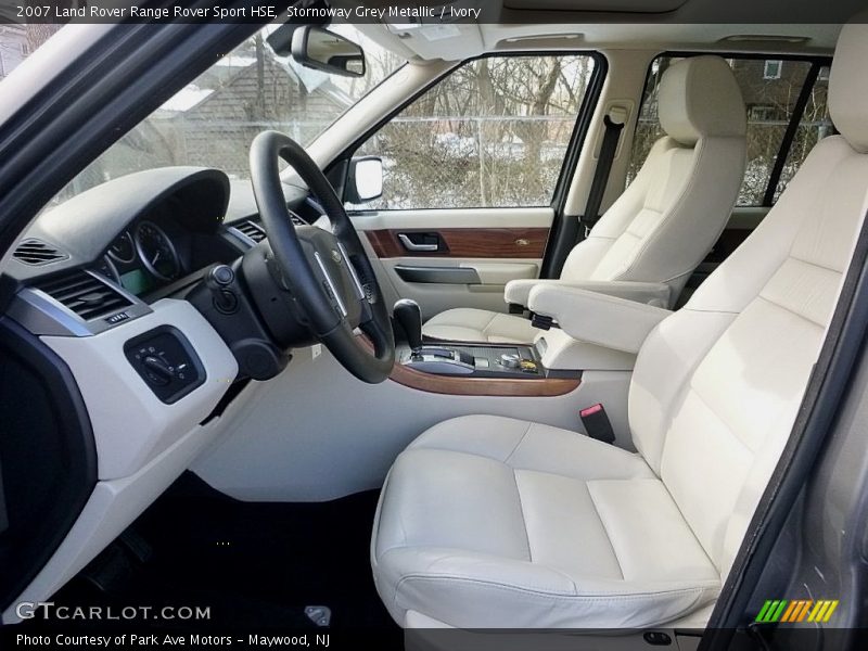 Stornoway Grey Metallic / Ivory 2007 Land Rover Range Rover Sport HSE