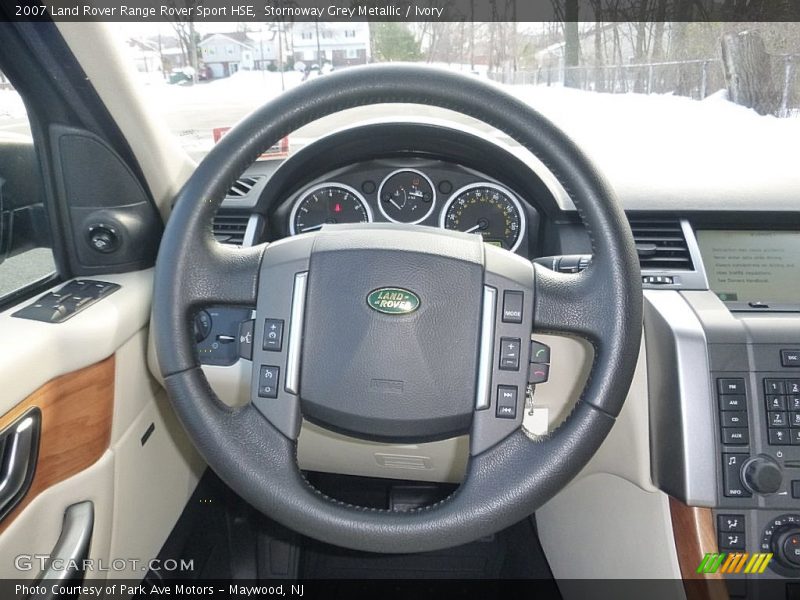 Stornoway Grey Metallic / Ivory 2007 Land Rover Range Rover Sport HSE