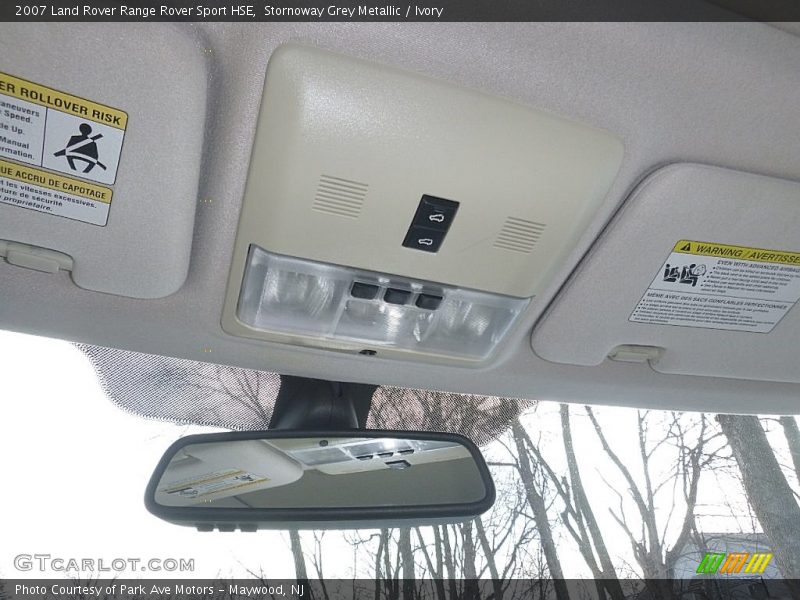 Stornoway Grey Metallic / Ivory 2007 Land Rover Range Rover Sport HSE