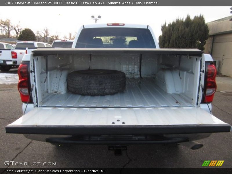 Summit White / Dark Charcoal 2007 Chevrolet Silverado 2500HD Classic LS Crew Cab 4x4
