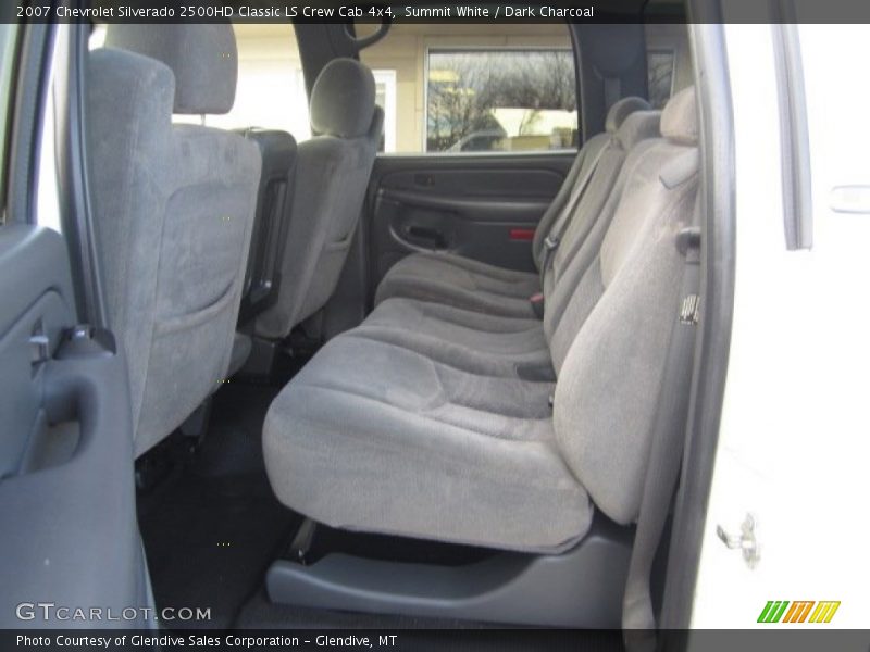 Summit White / Dark Charcoal 2007 Chevrolet Silverado 2500HD Classic LS Crew Cab 4x4