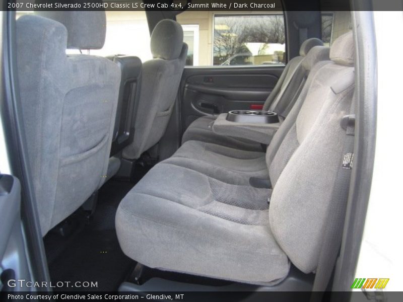 Summit White / Dark Charcoal 2007 Chevrolet Silverado 2500HD Classic LS Crew Cab 4x4