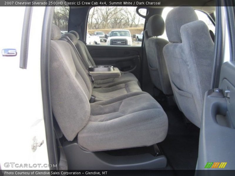 Summit White / Dark Charcoal 2007 Chevrolet Silverado 2500HD Classic LS Crew Cab 4x4