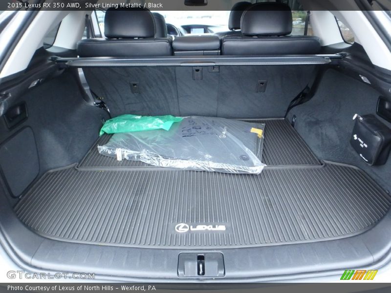  2015 RX 350 AWD Trunk