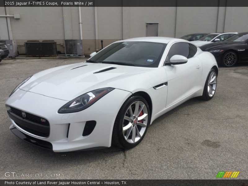 Front 3/4 View of 2015 F-TYPE S Coupe